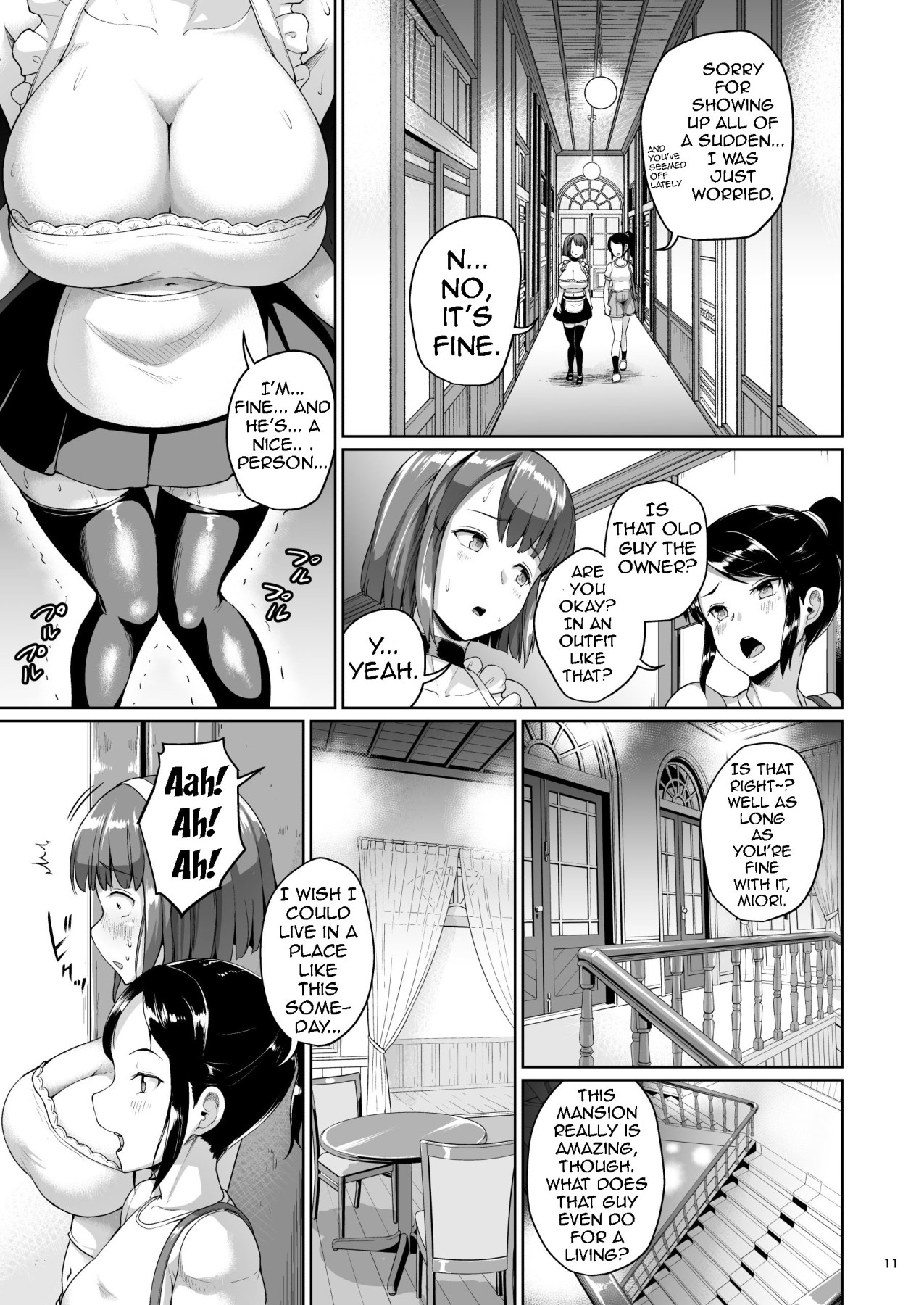 Hentai Manga Comic-A Day At The Mansion 2-Read-10